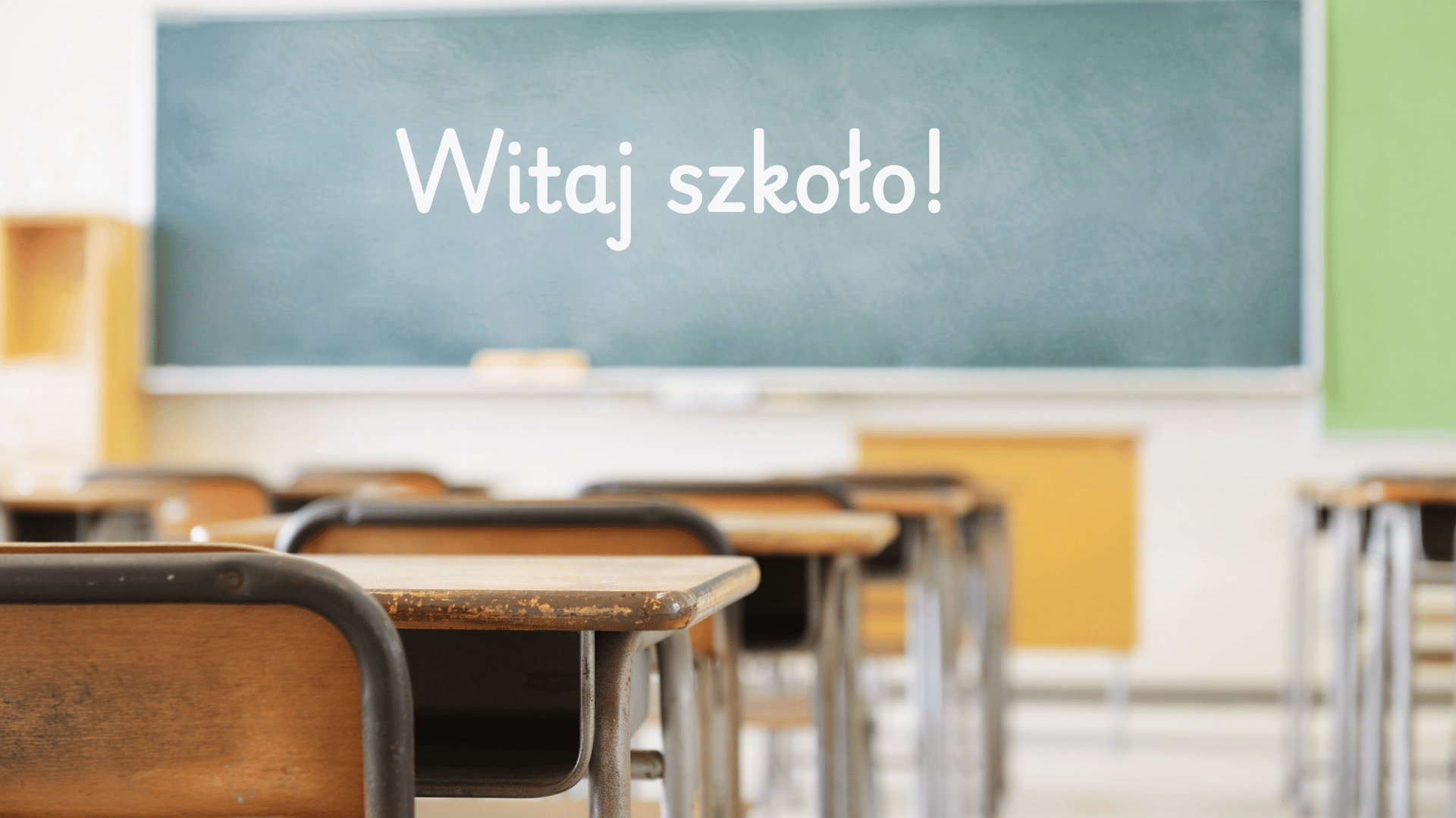 Witaj szkoło